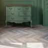 SPC ламинат Vinilam Parquet Chevron Шеврон Шампань RI153616CL4