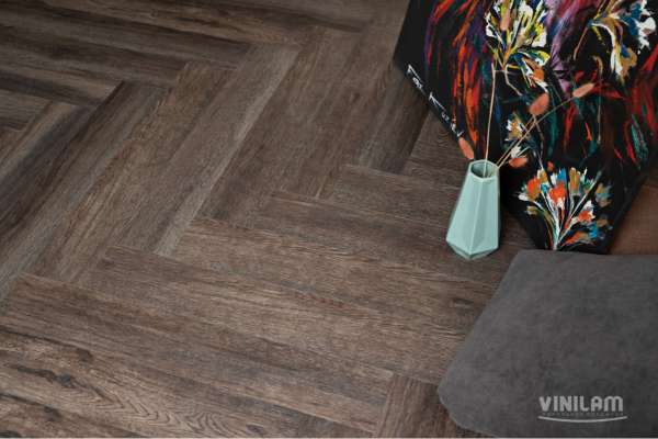 SPC ламинат Vinilam PARQUET Herringbone Паркет Донателло IS11211