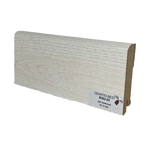 Плинтус Деартио Best B302-03 Дуб кремовый