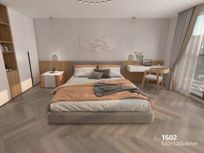 Виниловый ламинат FloorWood Authentic 1502 Оранжевый цветок