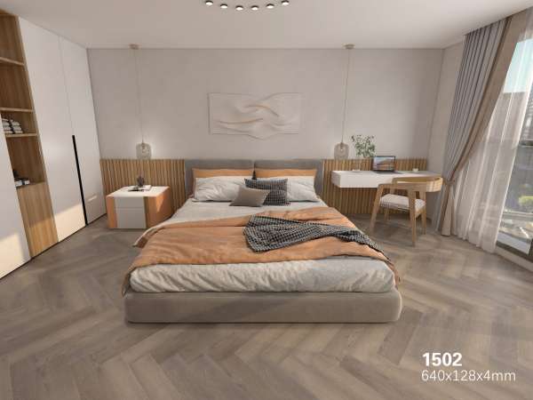 Виниловый ламинат FloorWood Authentic 1502 Оранжевый цветок