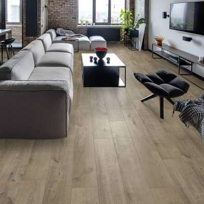 Виниловый пол SPC Kronostep flooring Wide Z201 Bolton Oak (BG)