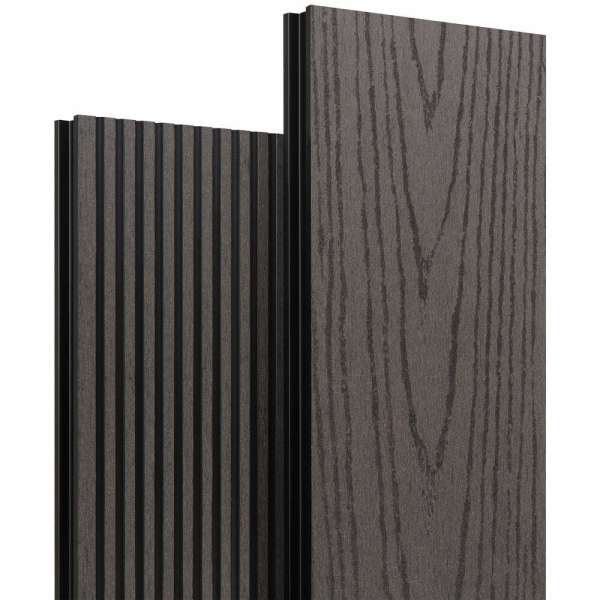 Террасная доска Harvex «Magnus» 139x27х4000 Антрацит