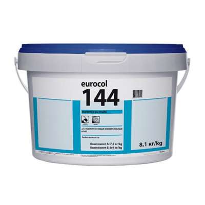 Клей Forbo Eurocol 144 EUROMIX PU MULTI с отвердителем (8.1кг)