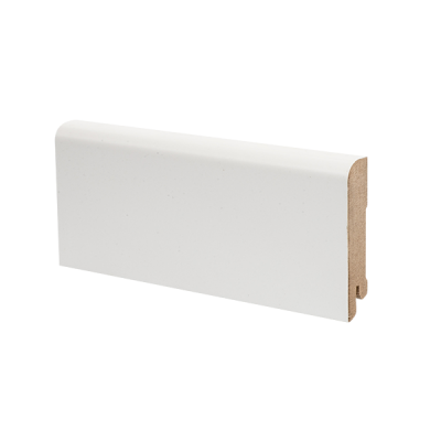 Плинтус Деартио Премиум U102-80 Белый