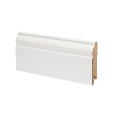 Плинтус Деартио Премиум U104-80 Белый