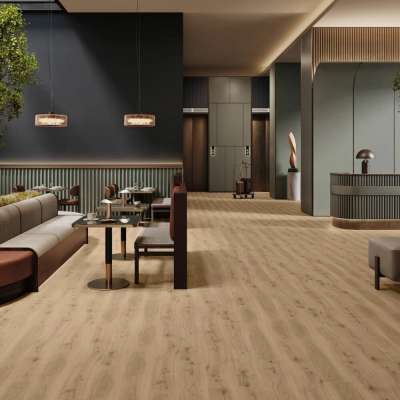 Напольная пробка Wicanders Wood Natural Natural Oak Almond 80003598 замковая