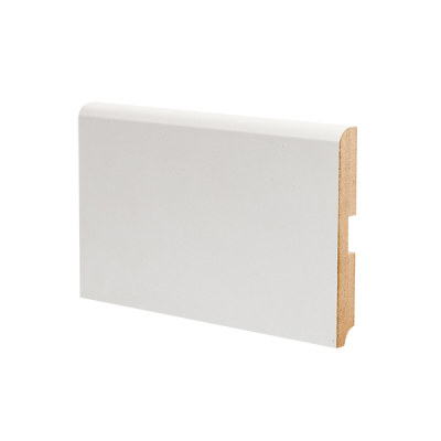 Плинтус Деартио Эконом W02-120 Белый