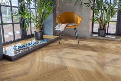 Кварцвиниловая плитка AquaFloor Parquet Glue AF2504PG