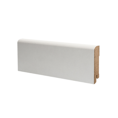 Плинтус Деартио Эконом W02-60 Белый