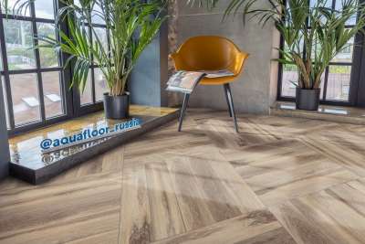Кварцвиниловая плитка AquaFloor Parquet Glue AF2505PG