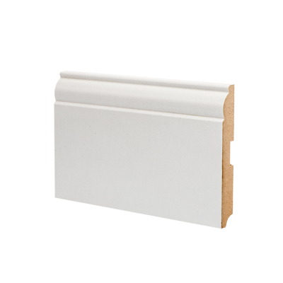 Плинтус Деартио Эконом W04-120 Белый