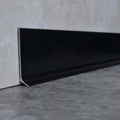 Алюминиевый плинтус Черный С-15.2.3