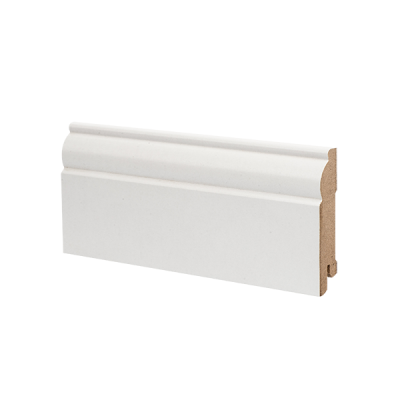 Плинтус Деартио Эконом W04-80 Белый