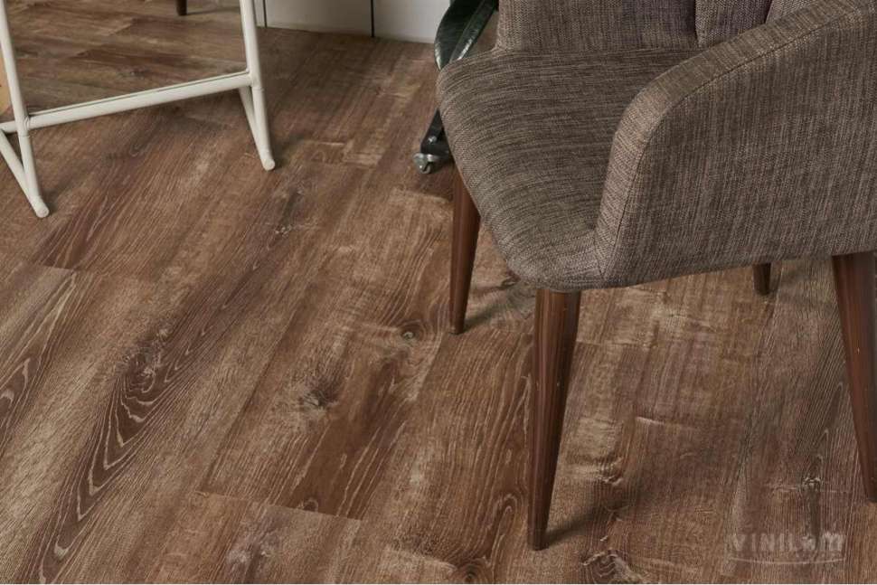 LVT ламинат Vinilam Allure ISOCORE, I966101 Дуб Дымчатый купить со скидкой у офи