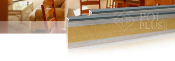 Плинтус для ковролина Korner LP50 108 Графит