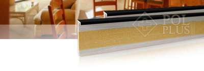 Плинтус для ковролина Korner LP50 109 Черный