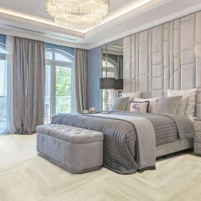 Кварц-виниловый ламинат Cronafloor Herringbone 2.0 H015 Дуб Ним