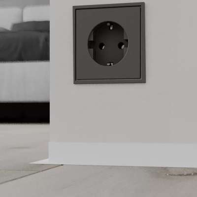 Микро плинтус Лайн С-05.25.4 L-образный белый