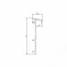 Плинтус для ковролина Korner LP50 151 Дуб