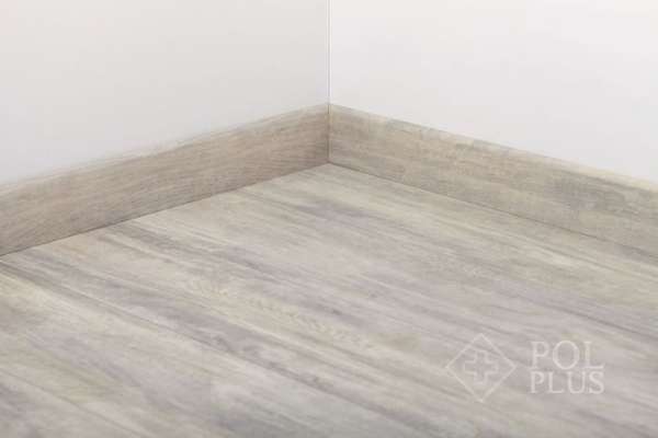 Плинтус шпонированный Таркетт, Art 80x20, White canvas