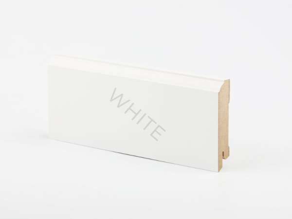 Плинтус Деартио Эконом W28-80 Белый 1