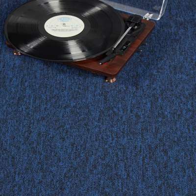 Ковровая плитка RusCarpetTiles PARMA 37 синий