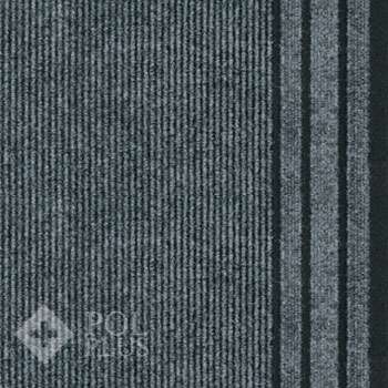 Ковровая дорожка Sintelon Rekord 802 серый на резиновой основе