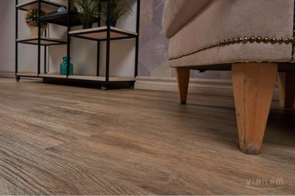 LVT ламинат CERAMO VINILAM Wood Дуб Имбирь 6151-D03