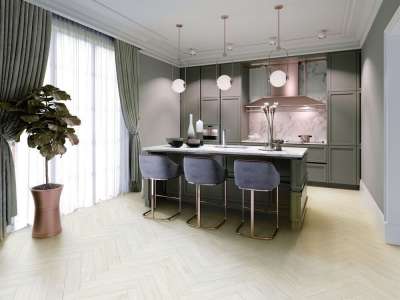 Виниловый ламинат Cronafloor Herringbone H003 Дуб Нант