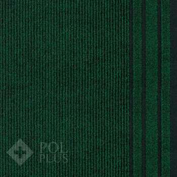 Ковровая дорожка Sintelon Rekord 859 зеленый на резиновой основе