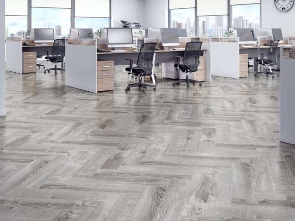 Виниловый ламинат Cronafloor Herringbone H005 Дуб Страсбург