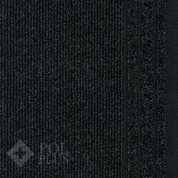Ковровая дорожка Sintelon Rekord 866 черный на резиновой основе
