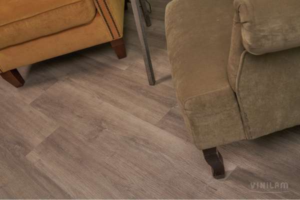 LVT ламинат CERAMO VINILAM Wood Дуб Моран 491-4