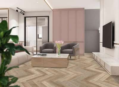 Виниловый ламинат Cronafloor Herringbone H007 Дуб Лилль