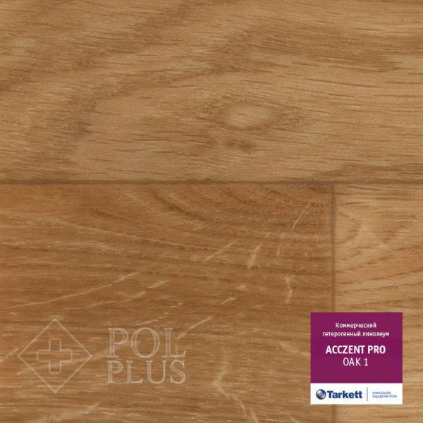 Линолеум Таркетт Acczent PRO, OAK 01