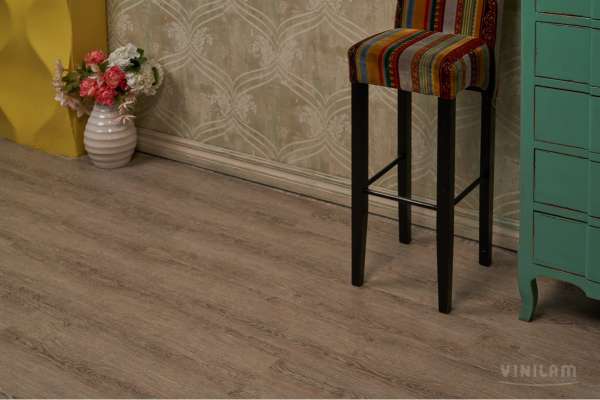 LVT ламинат CERAMO VINILAM Wood Дуб Шале 6101-28
