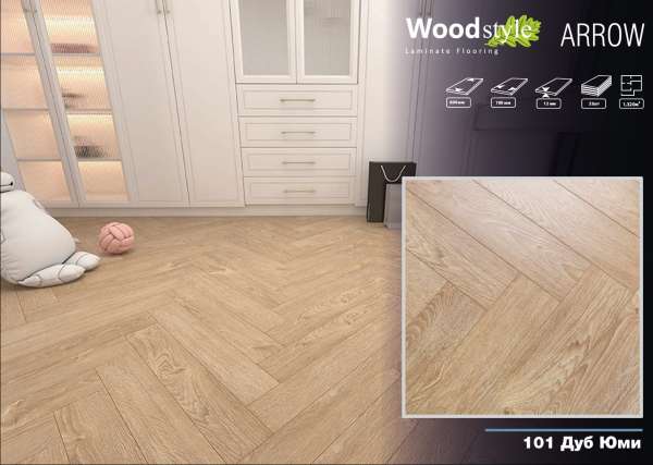 Ламинат Woodstyle Arrow 101 Дуб Юми